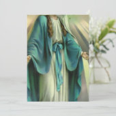 Verletzungen von Virgin Mary Einladung (Stehend Vorderseite)