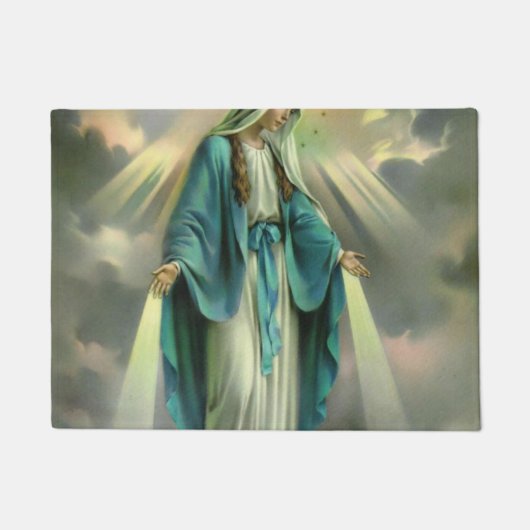 Verletzungen von Virgin Mary Fußmatte (Vorderseite)