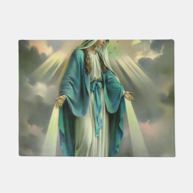 Verletzungen von Virgin Mary Fußmatte (Vorderseite)