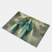 Verletzungen von Virgin Mary Fußmatte (Schrägansicht)