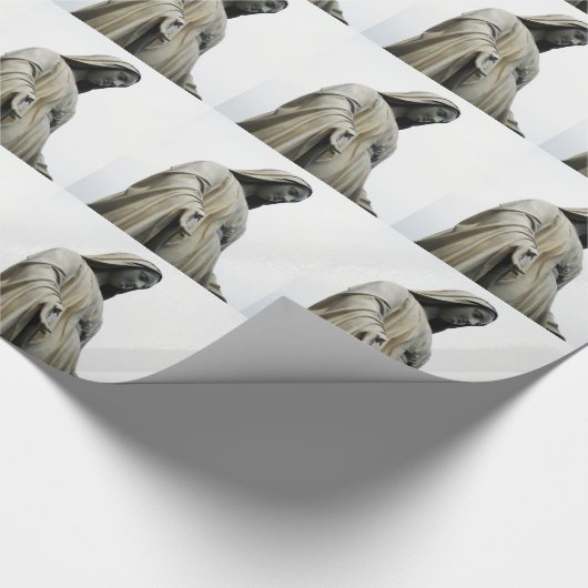 Verletzungen von Virgin Mary Geschenkpapier (Ecke)