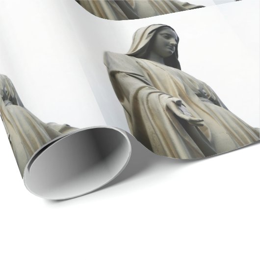 Verletzungen von Virgin Mary Geschenkpapier (Rolleneckpunkt)