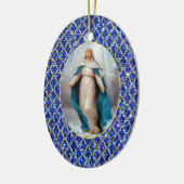 Verletzungen von Virgin Mary Keramik Ornament (Links)