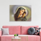 Verletzungen von Virgin Mary Leinwanddruck (Insitu (Wohnzimmer))