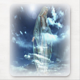 Verletzungen von Virgin Mary Mousepad