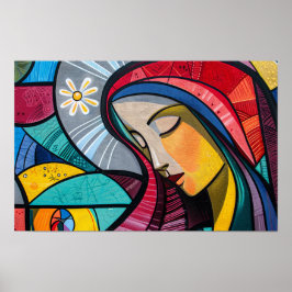 Verletzungen von Virgin Mary Poster