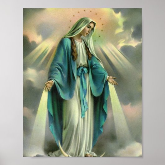 Verletzungen von Virgin Mary Poster (Vorne)