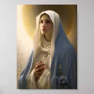 Verletzungen von Virgin Mary Poster
