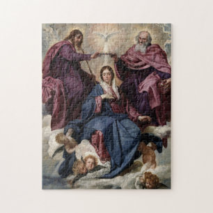 Verletzungen von Virgin Mary Puzzle