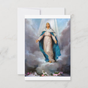Verletzungen von Virgin Mary Save The Date