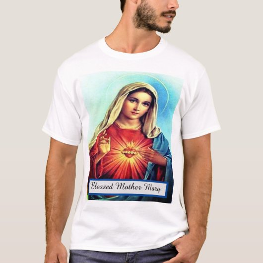 Verletzungen von Virgin Mary T-Shirt (Vorderseite)