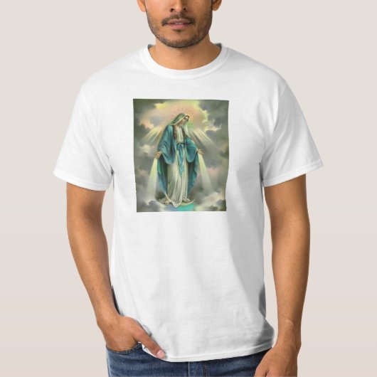 Verletzungen von Virgin Mary T-Shirt (Vorderseite)