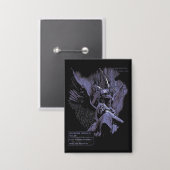 Verleugnete Szenarienansicht - Techno-Goth Streetw Button (Vorderseite/Rückseite)