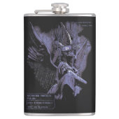 Verleugnete Szenarienansicht - Techno-Goth Streetw Flachmann (Vorderseite)