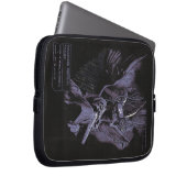 Verleugnete Szenarienansicht - Techno-Goth Streetw Laptopschutzhülle (Vorne Rechts)