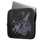 Verleugnete Szenarienansicht - Techno-Goth Streetw Laptopschutzhülle (Vorderseite Links)