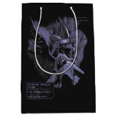 Verleugnete Szenarienansicht - Techno-Goth Streetw Mittlere Geschenktüte (Vorderseite)