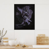 Verleugnete Szenarienansicht - Techno-Goth Streetw Poster (Küche)