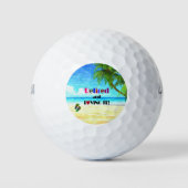 Verleumde es und liebe es! golfball (Vorderseite)