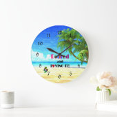 Verleumde es und liebe es! große wanduhr (Zuhause)