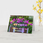 Verleumdet... Mehr Zeit zum Garden Karte (Gelbe Blume)