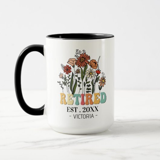 Verleumdung 2024 Rentengeschenk für Großmutter Mam Tasse (Links)