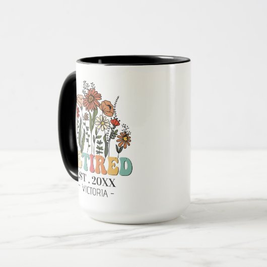 Verleumdung 2024 Rentengeschenk für Großmutter Mam Tasse (Vorderseite Links)