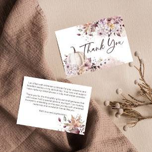 Verlieb dich Brautparty Boho-Kürbis Danke