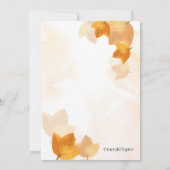 Verlieb dich Hochzeitsshower-Einladung Einladung (Rückseite)