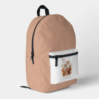 Verliebe dich - Herbst-Rucksack Bedruckter Rucksack