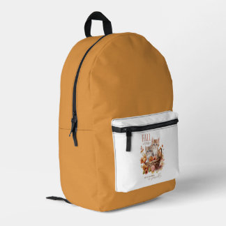 Verliebe dich - Herbst-Rucksack Bedruckter Rucksack