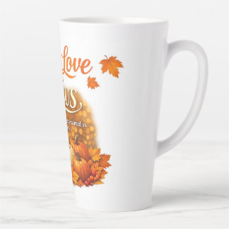VERLIEBE DICH IN JESUS-TASSE MIT KJV-VERS MILCHTASSE