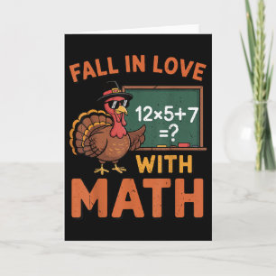 Verliebe dich in Mathe 67 Türkei Mathe-Lehrer Als Karte