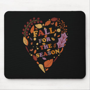 Verlieben Sie sich in das farbenfrohe Herbst-Desig Mousepad