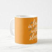 Verliebt in Schlaf Kaffeetasse (Vorderseite Links)