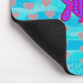Verliebte Fische Mousepad (Ecke)