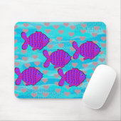Verliebte Fische Mousepad (Mit Mouse)
