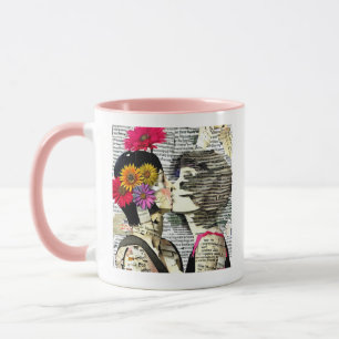 Verliebte Frauen   Stolz Küssen Tasse