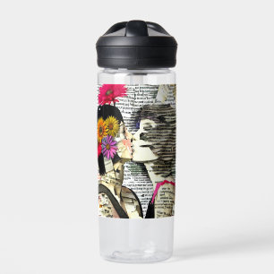Verliebte Frauen   Stolz Küssen Trinkflasche