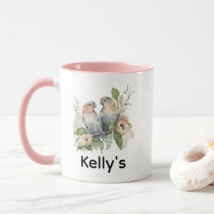 Verliebte in Pastell-Wasserfarben Tasse