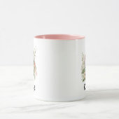 Verliebte in Pastell-Wasserfarben Tasse (Zentrum)