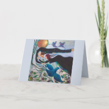 Verliebte Romantische Whimsical-Kunst
