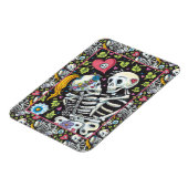 VERLIEBTE UNTER DER IVY, SCHWEETHEART SKELETONS EM MAGNET (Linke Seite)