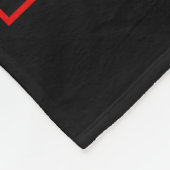 Verliebte werden lieben _ Valentinstage Fleecedecke (Ecke)