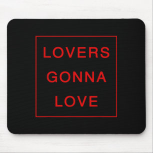 Verliebte werden lieben _ Valentinstage Mousepad