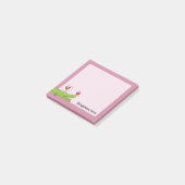 Verliebter Alligator Post-it Klebezettel (angewinkelt)