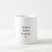 Verliebtes Giraffenpaar Kaffeetasse (Mittel)