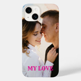 Verliebtes Paar Foto Personalisiert Case-Mate iPhone 14 Hülle