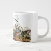 Verliefd fubby poppetje dat hart heeft geschilderd Jumbo-Tasse (Rechts)