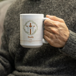 Verlier nicht die Hoffnung-Glaube Kaffeetasse